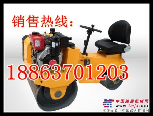 微型坐式壓路機小型駕駛式壓路機價格載人式小型柴油壓路機
