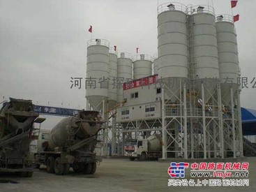供应双HZS120混凝土搅拌站