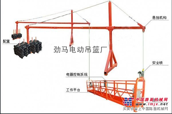 供应山东优质电动吊篮