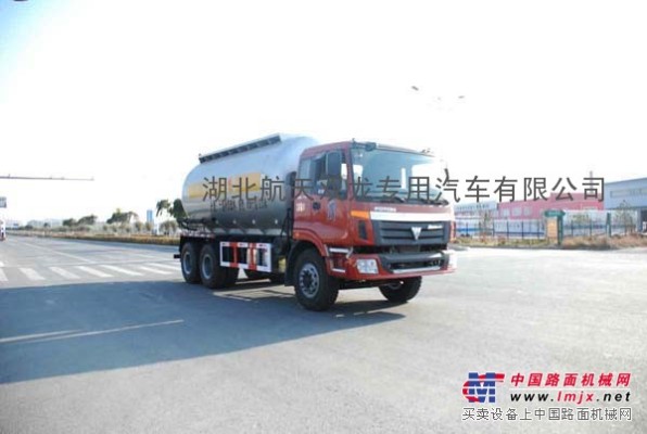 河北廊坊福田BJ系列290马力42吨预拌干粉砂浆运输车