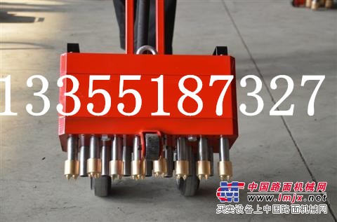多功能手推式凿毛机 23头凿毛机 路面桥面凿毛机