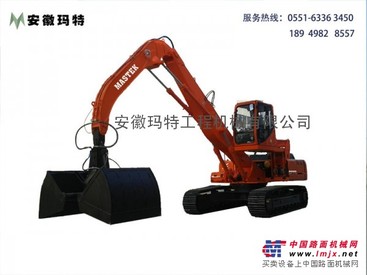 供应SH400液压履带抓料机、抓钢机