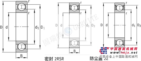 6002C轴承属于单列深沟球轴承,开式系列