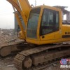 天津二手现代225-7挖掘机低价出售，天津二手挖掘机市场