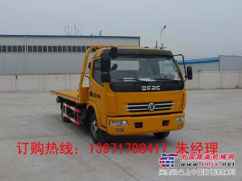 供应全国国四东风多利卡4400轴距一拖二型清障车