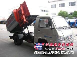 供应小型挂桶垃圾车厂家|福田垃圾车价格