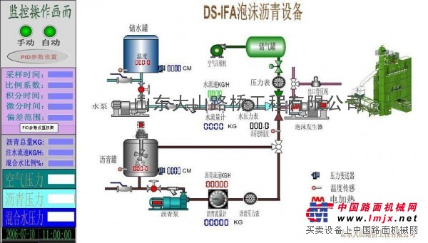 大山路桥平价供应DS-IFA泡沫沥青设备