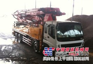 2011年8月三一48米泵车