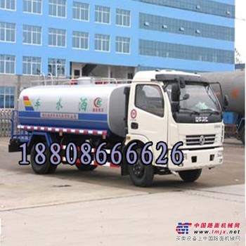 东风多利卡8-10吨洒水车、朝柴120马力喷洒车