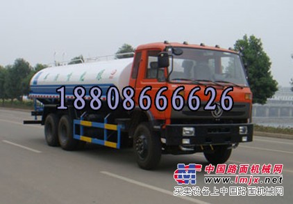 东风18-20吨后双桥原东风1208型洒水车6X4驱动运水车