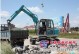 恒特劲工70轮式挖掘机装车视频-频道:挖掘机铲车军车坦克飞机