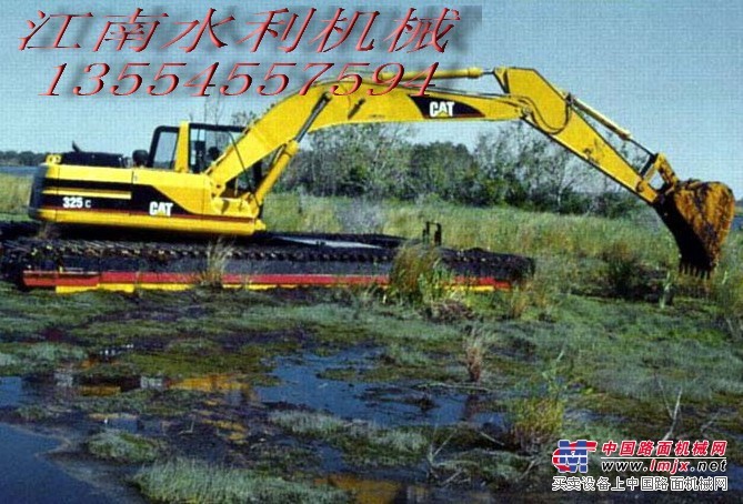 出租湿地挖掘机，水陆两用挖掘机，水陆挖掘机