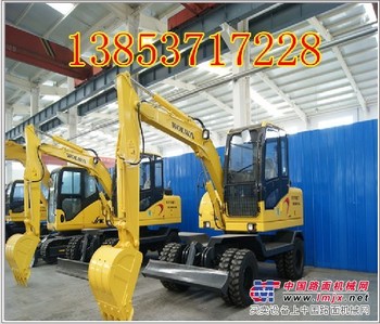 供应沃尔华集团DLS865-9A轮式液压挖掘机