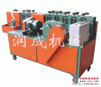 淄博48型加强型钢管调直除锈机||润成机械厂|