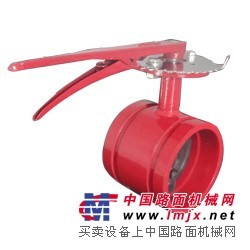 供应优质安全可靠沟槽碟阀