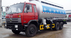 供应东风后八轮25立方散装水泥车，娄底散装水泥车