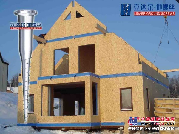 木屋/木屋图片/景观木屋/安装基础地螺丝