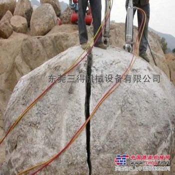 供应广西岩石拆除分解设备瑞创牌液压分裂机厂家