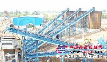 龙士路桥砂石骨料生产线