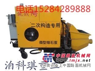 二次构造柱专用|小型细石泵