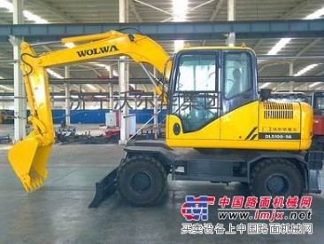 DLS100-9A 9.7吨轮式挖掘机