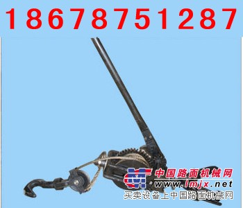 手动回柱器