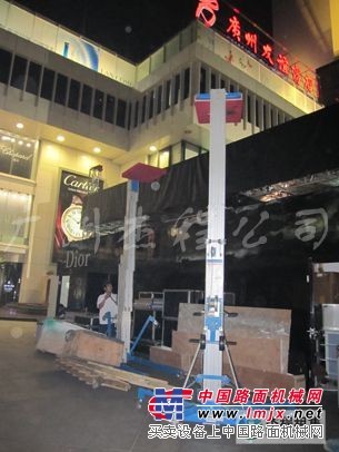 供应手摇升降机，深圳布展用手摇升降机