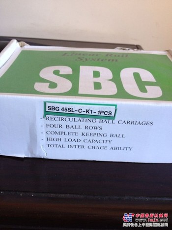 SBC原装滑块大全SBG55FL滑块直线导轨滑块