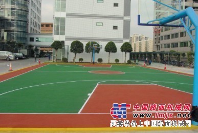 湛江实惠的硅PU胶球场供销