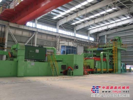 供应QXY系列钢材预处理线，青岛专业生产抛丸机厂家