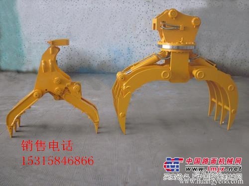 廣東省恒特廠家銷售挖掘機用抓鐵機抓木機