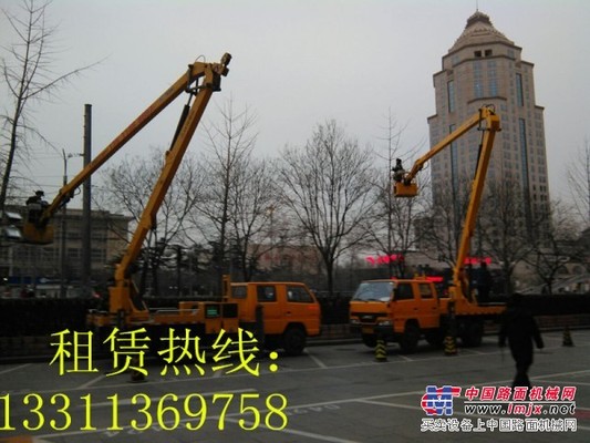 房山出租高空作业车城关街道出租曲臂升降平台