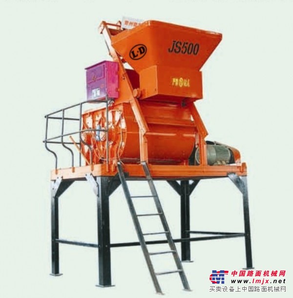 鲁东机械耐用的JS500混凝土搅拌机出售_中国双卧轴搅拌机