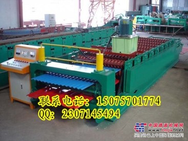 840/900双层压瓦机设备元旦促销，质优价廉