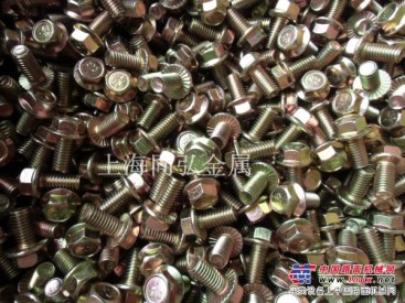 上海哪里有卖质量的美制六角法兰防松螺栓3/8-16|3/4_中国美制六角法兰防松螺栓