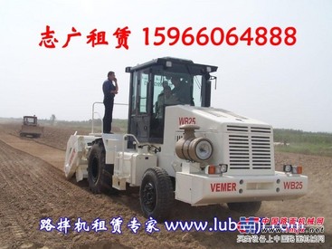 广州路拌机租赁