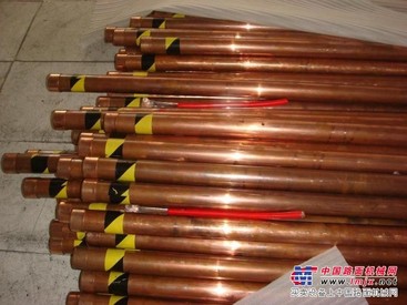供应各种规格铜包钢接地极，镀铜钢接地极
