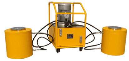 厂家专业生产5T-1000T电动液压单/双作用千斤顶.可定做
