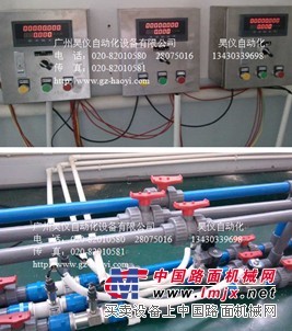 广州化工液体定量加水流量计、定量控制加水设备机械