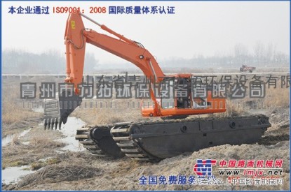 潘阳湖专用大型两栖挖掘机，质优价廉
