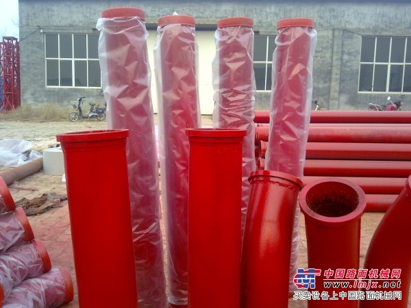 三一红色耐磨泵管