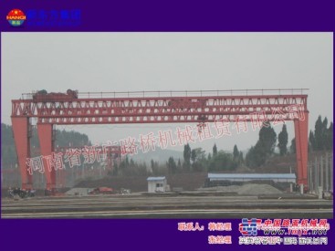 新广路桥出租90吨提梁门机