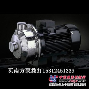 供应南方泵业MS,M轻型不锈钢卧式单级离心泵