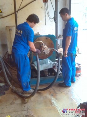 混凝土搅拌站液压售后维修，进口液压泵保养维修更换