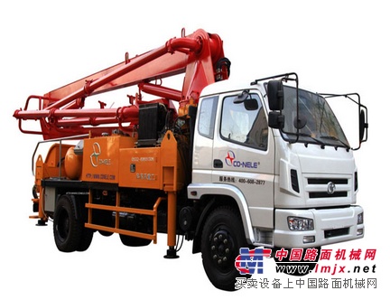 28米泵車/青島科尼樂重工/小型混凝土泵車