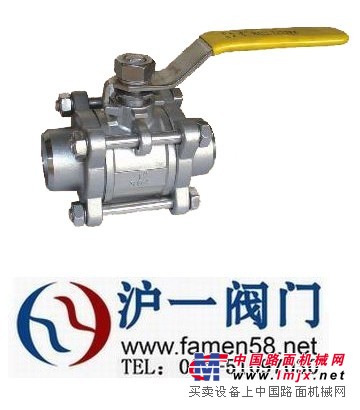 Q61F三片式对焊球阀