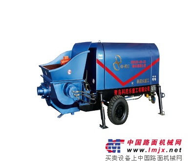 青岛XBS系列细石混凝土输送泵/青岛科尼乐重工/车载泵