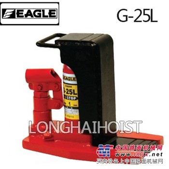 G-25L鹰牌长趾型趾式千斤顶|爪荷重1吨的爪式千斤顶