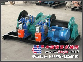 鑫海建筑机械卷扬机供应商 哪里生产手刹卷杨机