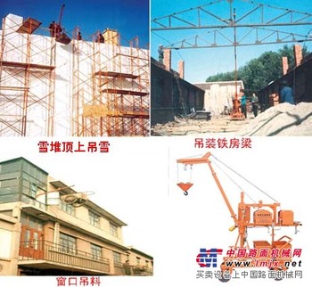 220V,380V交流电源、24V直流电源，纯人力微吊